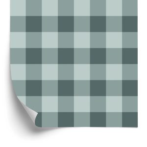 Papier Peint Check À La Mode Dans Les Tons De Gris – Image 2