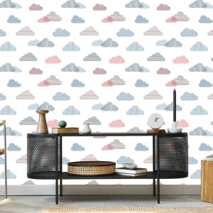 Papier Peint Nuages ​​Rayés – Image 5