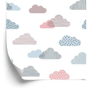 Papier Peint Nuages ​​Rayés – Image 2