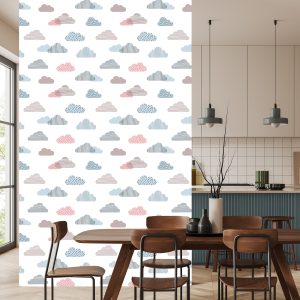 Papier Peint Nuages ​​Rayés – Image 4