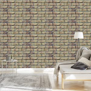 Papier Peint Briques Colorées – Image 3