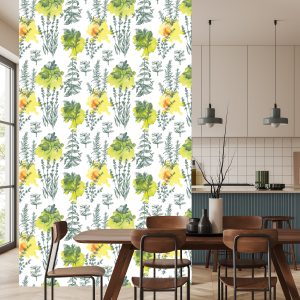 Papier Peint Plantes De Lavande Verte – Image 4