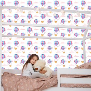 Papier Peint Ballons Nuage Pastel Pour Chambre D'enfant – Image 7