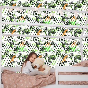 Papier Peint Mur Pour La Salle De Football D'un Garçon – Image 7
