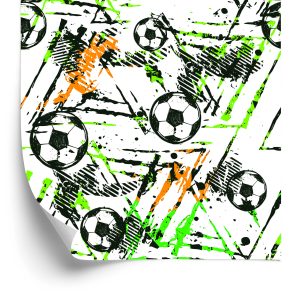 Papier Peint Mur Pour La Salle De Football D'un Garçon – Image 2