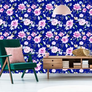 Papier Peint Roses Fleurs Colorées – Image 6