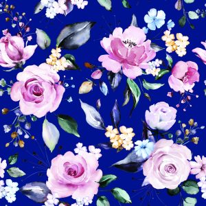 Papier Peint Roses Fleurs Colorées – Image 1