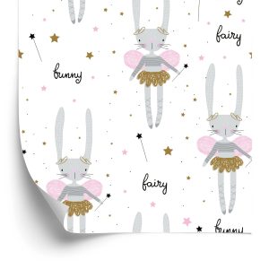 Papier Peint Lapins Féeriques – Image 2