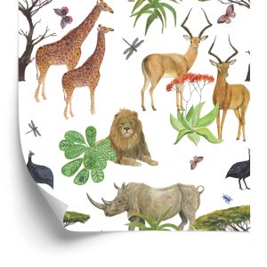 Papier Peint Animaux De La Savane – Image 2