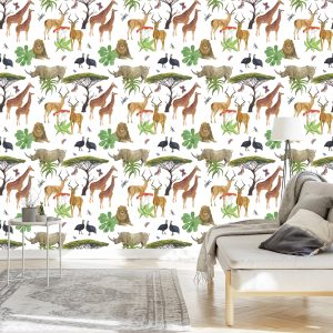 Papier Peint Animaux De La Savane – Image 3