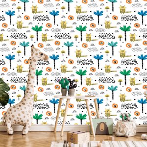 Papier Peint Pour Les Garçons, Les Animaux, Les Chats, Les Arbres, Le Soleil – Image 5