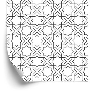 Papier Peint Géométrique - Motif Oriental – Image 2