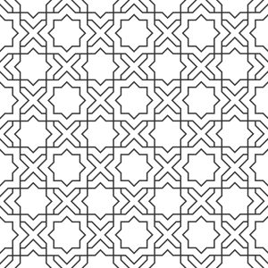 Papier Peint Géométrique - Motif Oriental – Image 1