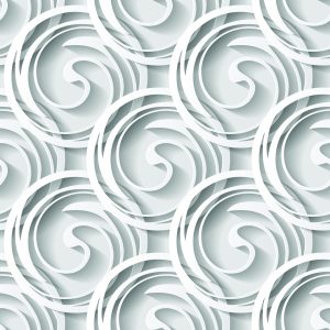 Papier Peint Motif Géométrique 3D Abstrait – Image 1