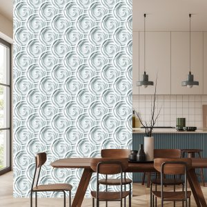 Papier Peint Motif Géométrique 3D Abstrait – Image 4