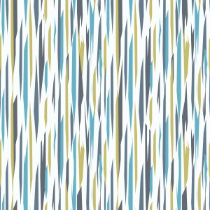 Papier Peint Rayures Rétro Colorées – Image 1