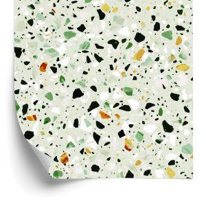 Papier Peint Béton De Terrazzo Coloré – Image 2