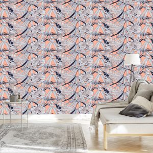 Papier Peint Feuilles Élégantes – Image 3