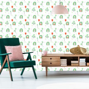 Papier Peint Chambre D'enfant Nature De Style Scandinave – Image 6