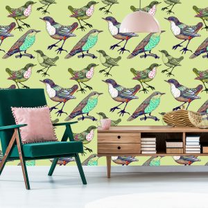 Papier Peint Oiseaux Colorés – Image 6