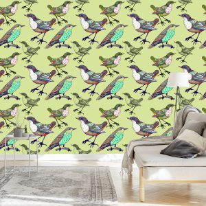 Papier Peint Oiseaux Colorés – Image 3