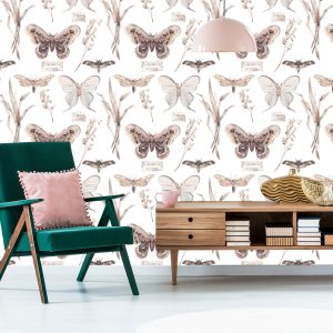Papier Peint Pour Les Papillons De Cuisine, Les Fleurs, Les Plantes, La Nature – Image 6