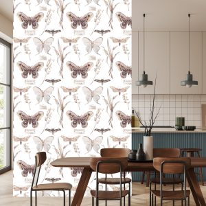 Papier Peint Pour Les Papillons De Cuisine, Les Fleurs, Les Plantes, La Nature – Image 4