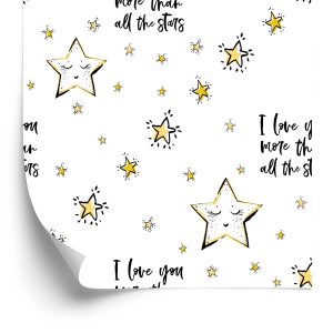 Papier Peint Pour Les Enfants - Belles Étoiles – Image 2