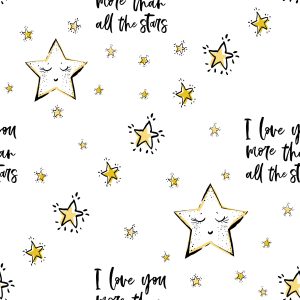 Papier Peint Pour Les Enfants - Belles Étoiles – Image 1