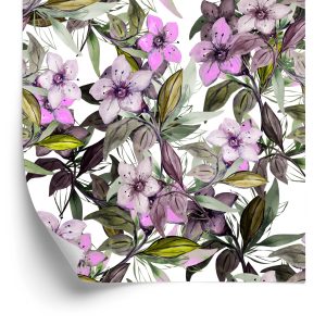 Papier Peint Fleurs Aquarelles – Image 2