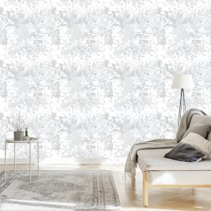 Papier Peint Béton Gris Clair – Image 3