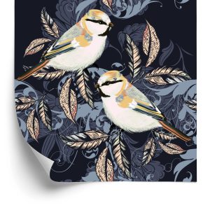 Papier Peint Oiseaux Colorés – Image 2