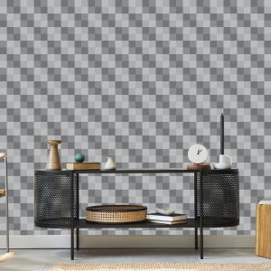 Papier Peint Treillis Abstrait Gris – Image 5