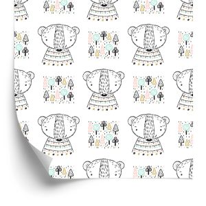 Papier Peint Plantes Arbre Ours – Image 2