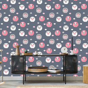 Papier Peint Doux Mouton – Image 5