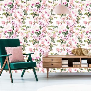 Papier Peint Orchidée Orchidée Fleurs Nature Pour Salon – Image 6