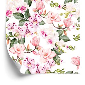 Papier Peint Orchidée Orchidée Fleurs Nature Pour Salon – Image 2