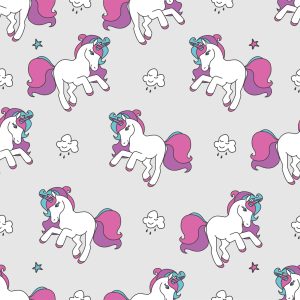 Papier Peint Pour Les Enfants - Licornes Volantes – Image 1