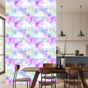 Papier Peint Nuages ​​Avec Arc-En-Ciel – Image 4