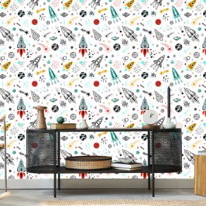 Papier Peint Chambre D'enfant Cosmos Planet Star – Image 5