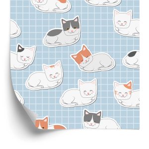 Papier Peint Pour Les Enfants - Chats – Image 2