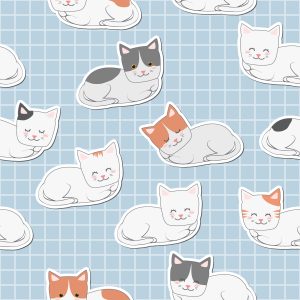 Papier Peint Pour Les Enfants - Chats – Image 1