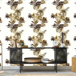 Papier Peint Feuilles De Palmier Aquarelle – Image 5