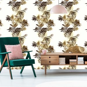 Papier Peint Feuilles De Palmier Aquarelle – Image 6