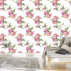 Papier Peint Beau Motif Floral – Image 3