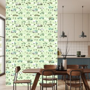 Papier Peint Voitures Bébé Pour La Chambre De Bébé – Image 4