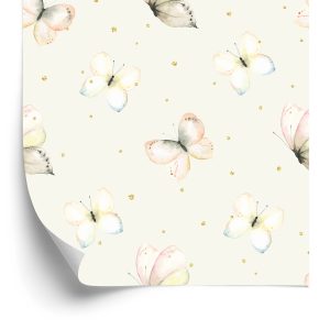 Papier Peint Pour Les Enfants, Papillons, Points Nature – Image 2