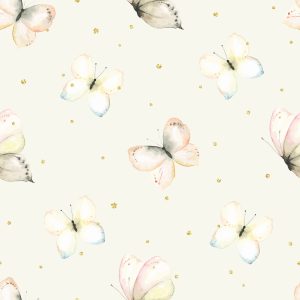 Papier Peint Pour Les Enfants, Papillons, Points Nature – Image 1