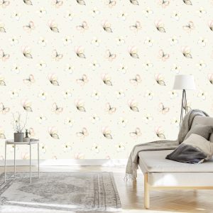 Papier Peint Pour Les Enfants, Papillons, Points Nature – Image 3