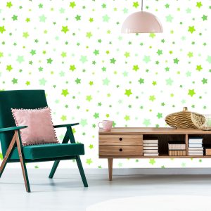 Papier Peint Pour Les Enfants - Étoiles Colorées – Image 6